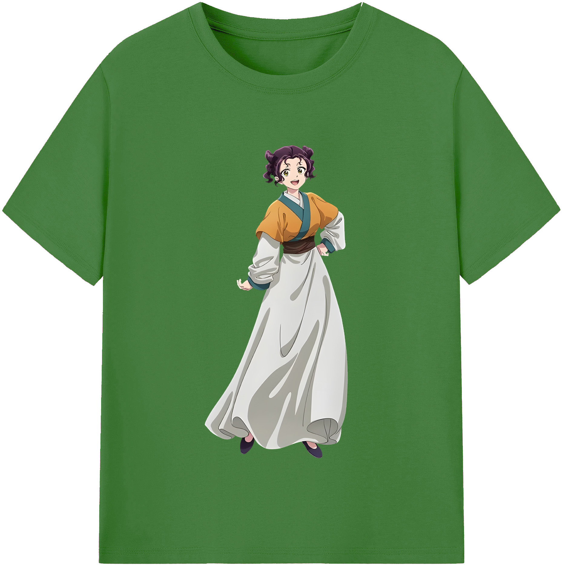 （画像用） 薬屋のひとりごと The Apothecary Diaries レディースカジュアルプリントTシャツ（綿100％）